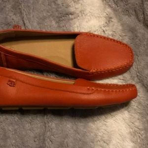 New UGG waterproof leather driving shoe flat slip